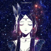 星座梦幻星空女生头像图片，星座星空系列图