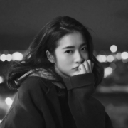 qq黑白头像女生，黑白唯美