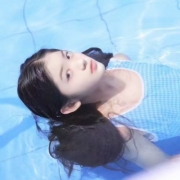 蓝色个性女头，清新自然