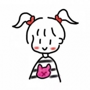 可爱小女孩头像简笔画，女生简单呆萌手绘图片