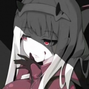 动漫暗黑系头像女高冷，