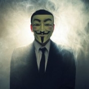 v字仇杀队面具男头像，国际黑客专用头像