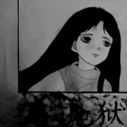 二次元黑化头像女图片，黑暗系二次元动漫女生