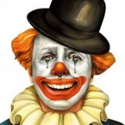 小丑笑着哭泣的图片头像，独特超有个性的悲伤小丑头像