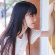 侧脸女生头像清新淡雅 唯美女头像图片侧脸