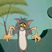 汤姆猫头像丧，汤姆猫卡通动漫头像呆萌搞笑