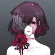 动漫头像女生嗜血暗黑，暗黑系超丧动漫头像