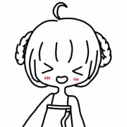 可爱卡通女孩头像，可爱