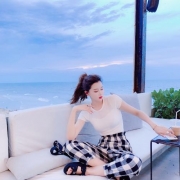 女头像真人图片海边，女生头像ins高级质感大海