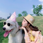 可爱清新的真人女头，头