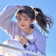 蓝色超仙女生头像，仙气蓝色系女生头像