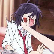 男生被揍动漫情头图片，