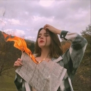 欧美网图头像女，国外好