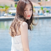 伤感想念美女头像图片，