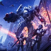 超燃游戏机器人单人头像图片，真的太酷啦