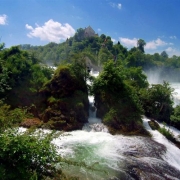 真实山水风景瀑布头像，山水瀑布图片大全