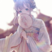 仙气动漫古风女孩头像，