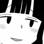 黑白图片可爱女生头像，