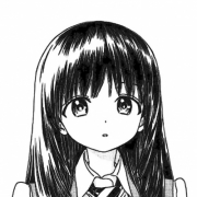 简单耐看头像黑白女，怦