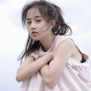 清纯干净女生露脸头像，