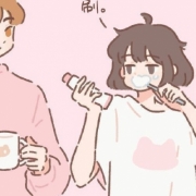 超暖超治愈系情侣头像，