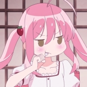 动漫粉女头可爱，动漫粉系少女头像可爱