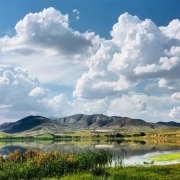 晴朗蓝天白云头像，蓝天白云风景头像