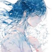 动漫头像伤感女，女生头像慵懒偏冷淡风