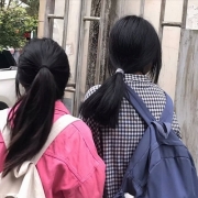 双人闺蜜头像真人仙气，山河不足重重在遇知己