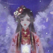 qq头像古风水墨女生，古风