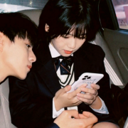 qq情侣头像双人情头真人图片，超甜氛围感的真人情头