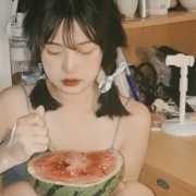 闺蜜女头真人小清新，甜