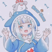 动漫蓝色少女头像可爱，好看女生头像可爱蓝色