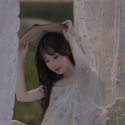 女生小清新脱俗头像，头像女生简单气质淡雅