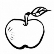 苹果简笔画头像图片大全，苹果简笔画
