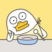 可爱的小鸭鸭卡通微信头像，温馨又治愈