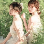 绝美闺蜜头像真人，友情