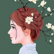 温柔森系漫画女生头像图片，美得像是一幅画