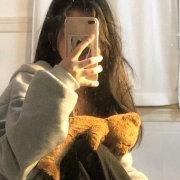 女生头像拿手机遮脸，长发可爱手机遮脸女生图片