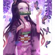 可爱祢豆子头像图片，祢豆子图片可爱