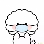 戴口罩卡通微信头像，卡