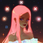 抖音最火手绘头像女生图片，女生可爱调皮手绘