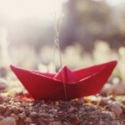 纸船微信头像图片，纸船的图片风景图片