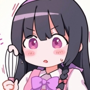 大眼睛可爱卡通头像女，