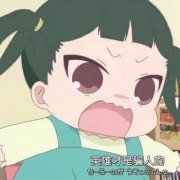 超萌动漫带字可爱情头图