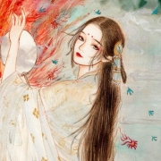 伤感古风思念女生头像图