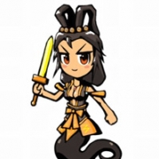 葫芦娃蛇精萌萌哒头像图片，动漫中最经典的蛇精头像