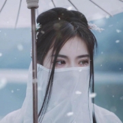 轻纱蒙面伤感古风女生头像图片，古风头像女唯