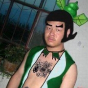 沙雕搞怪的葫芦娃真人头像图片，葫芦娃真人沙雕头像