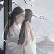 朱砂女生思念古风头像图